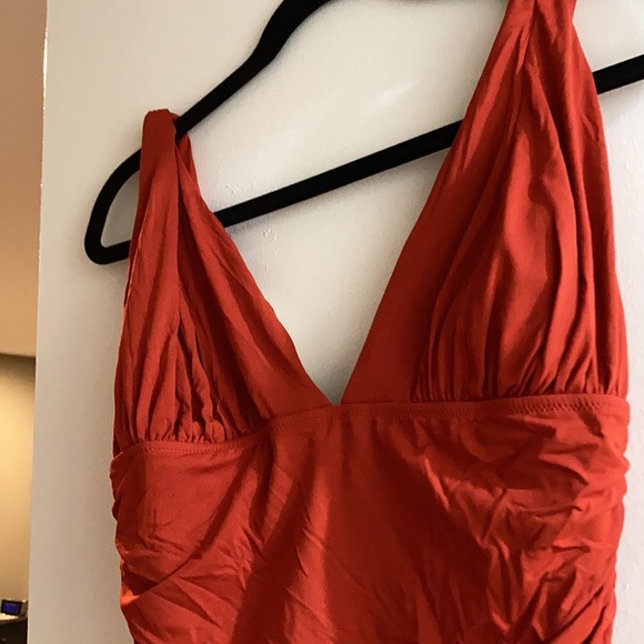 Burnt orange tankini - Picture 3 of 4
